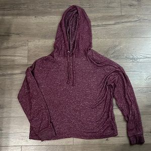 Red/Purple Long Sleeve with Hood